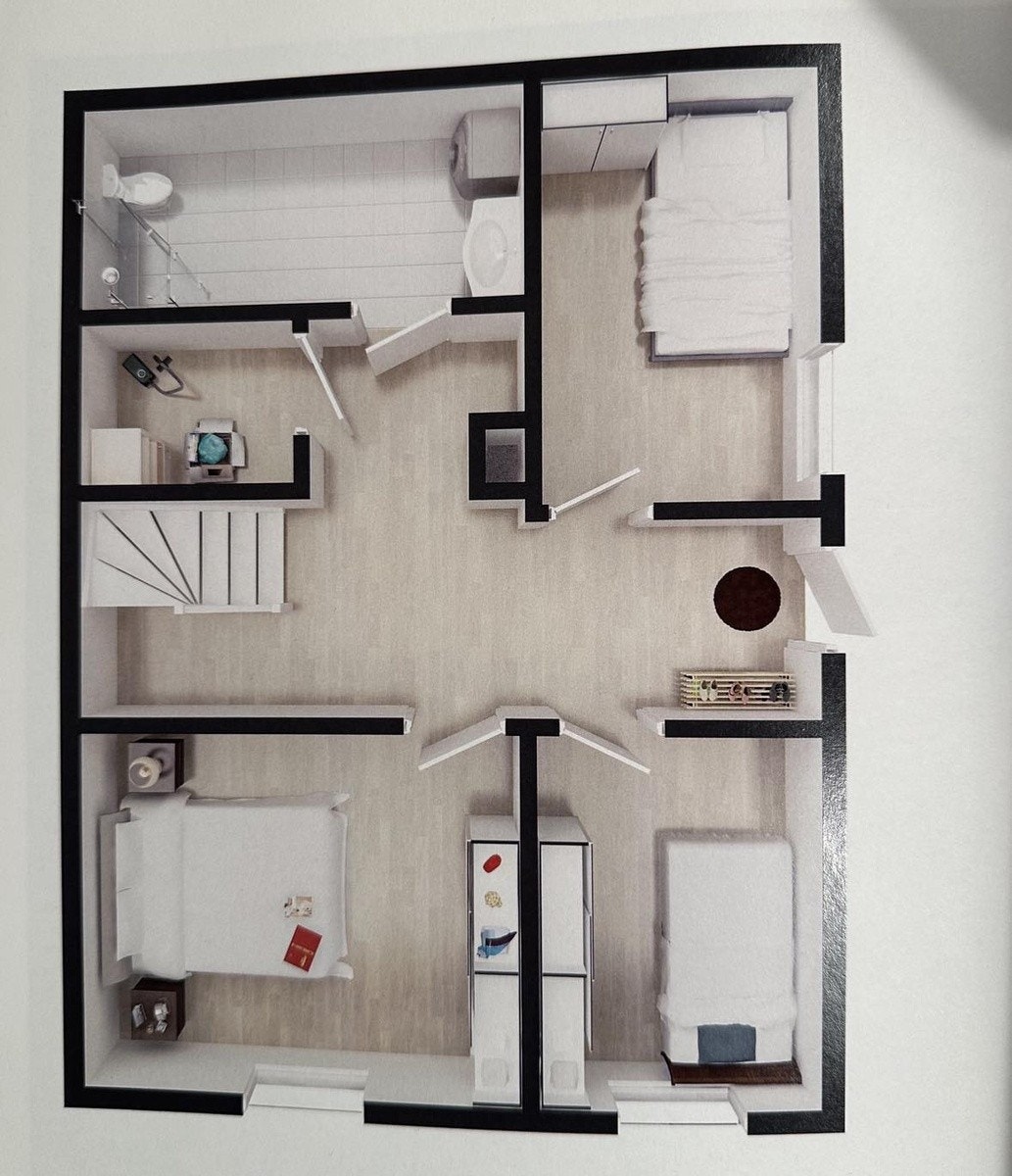 Plantegning 1.etg Galleribilde