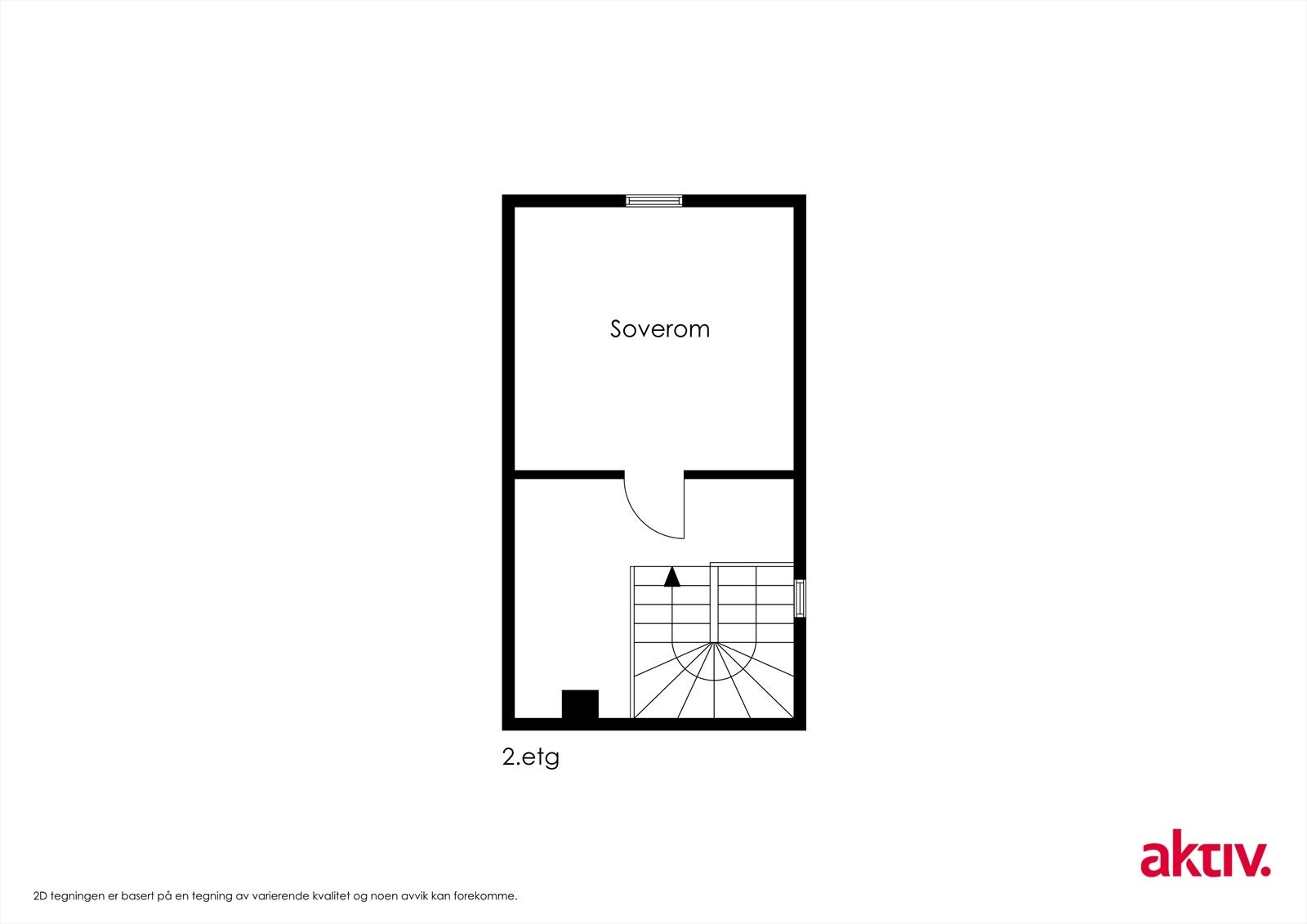 Plantegning loftetasje. Galleribilde