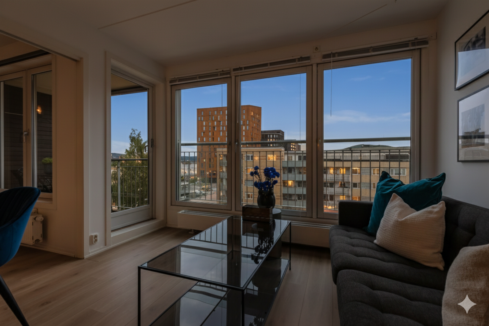 Digitalt redigert kveldsbilde. Foto: Trond Reder Galleribilde