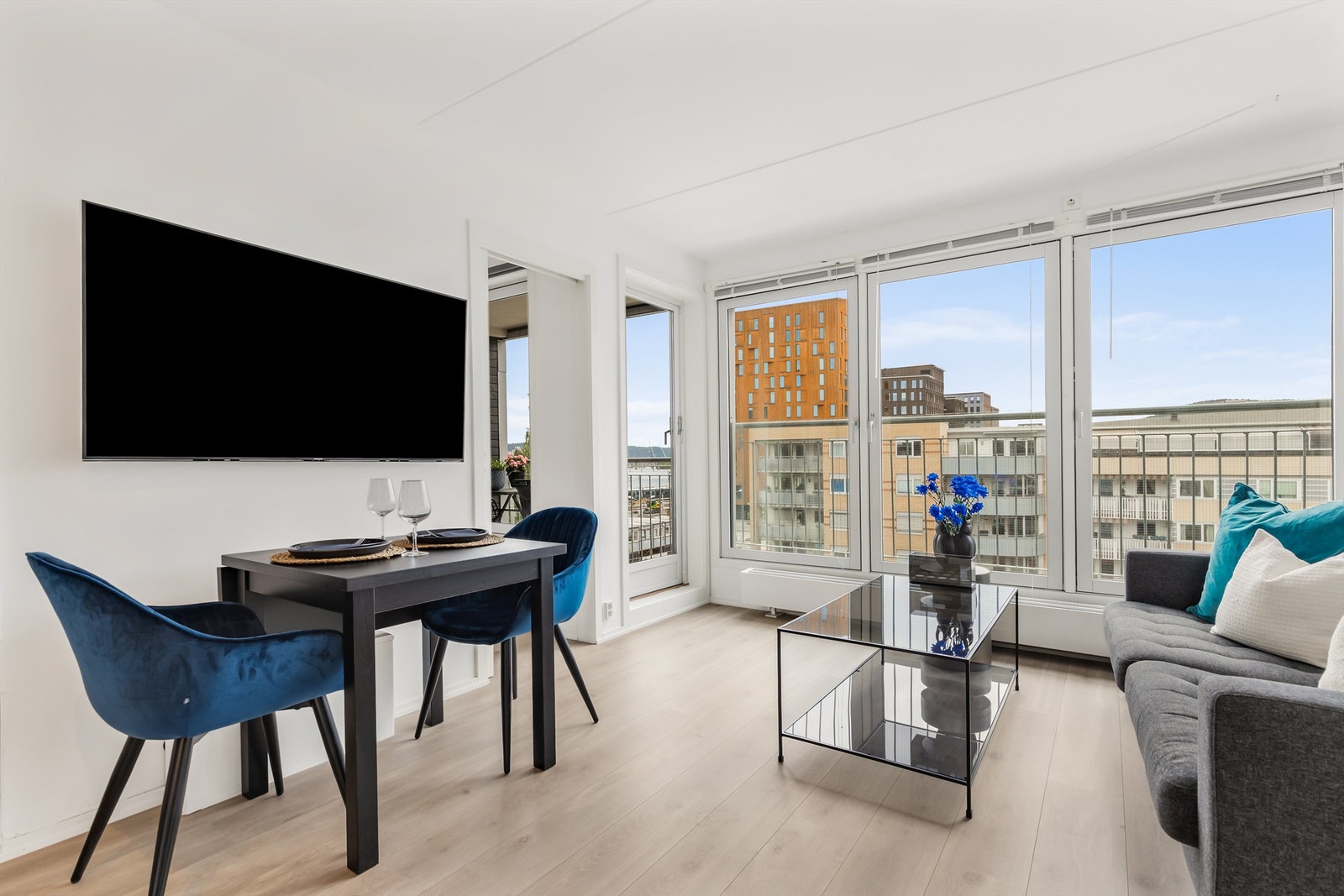 Arealeffektiv og praktisk planløsning i leiligheten Galleribilde