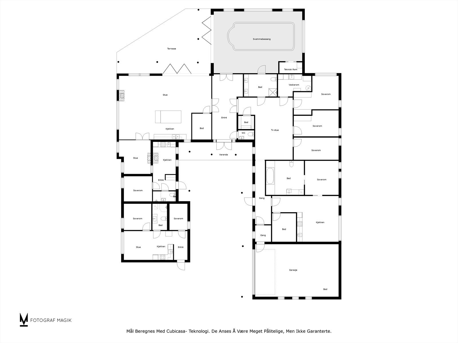 Plantegning. Galleribilde
