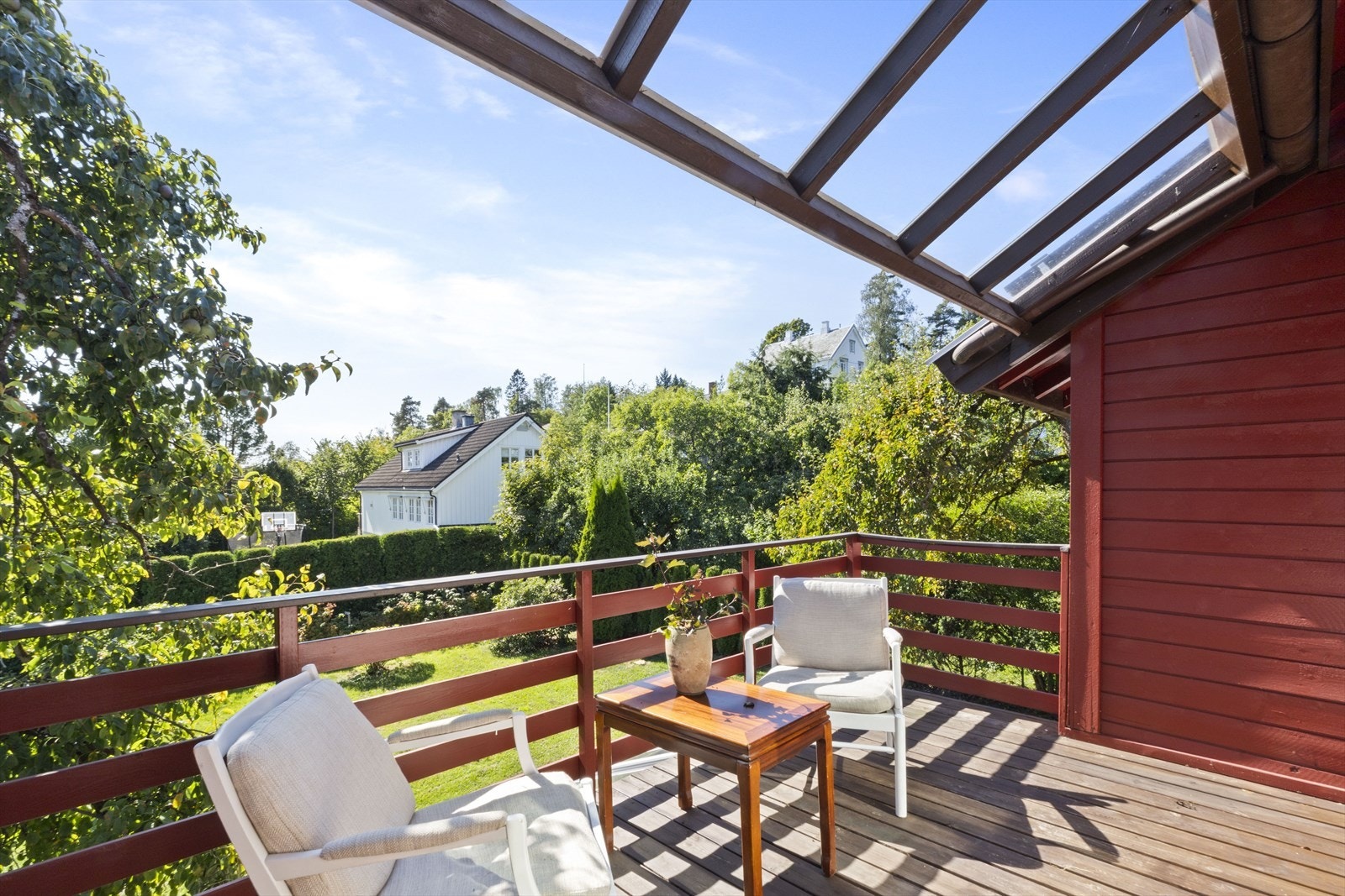 Gode solforhold og hyggelig utsyn Galleribilde