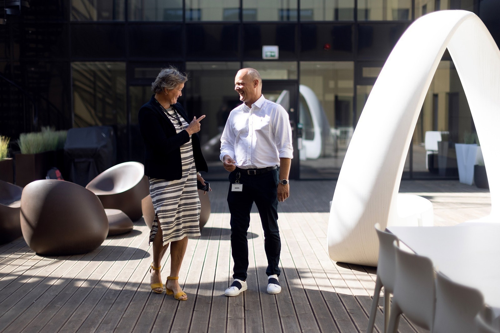 Takterrasse Galleribilde