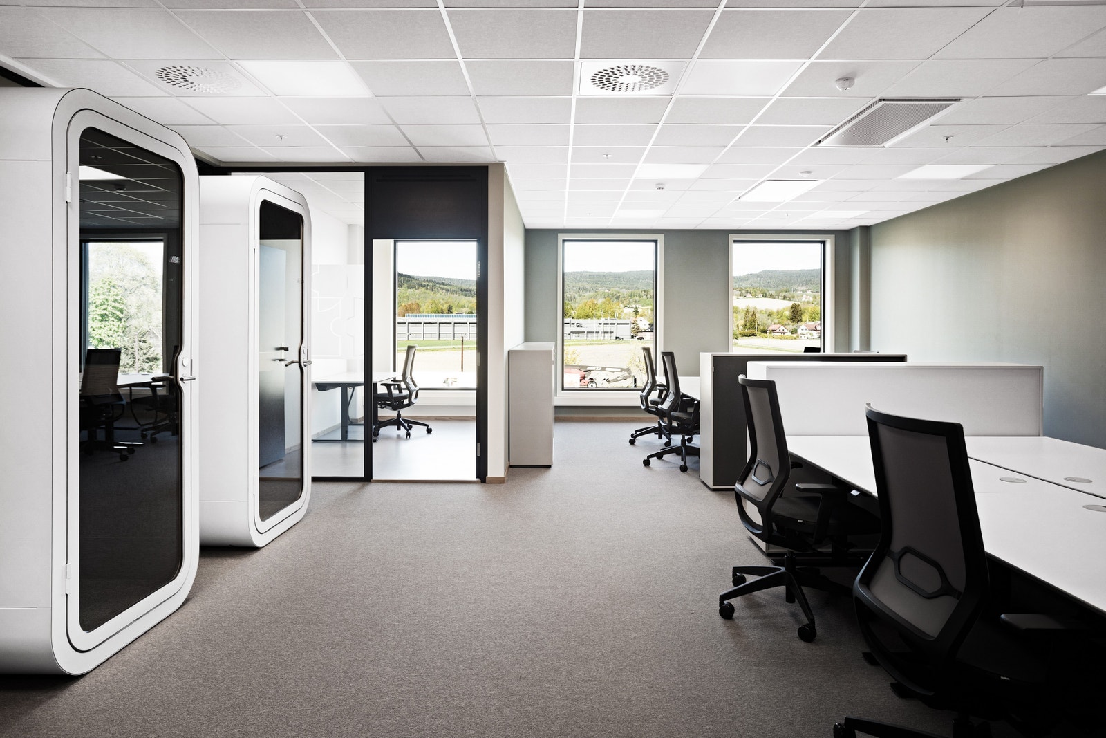 Teamkontor for flere, opp til 15 personer Galleribilde