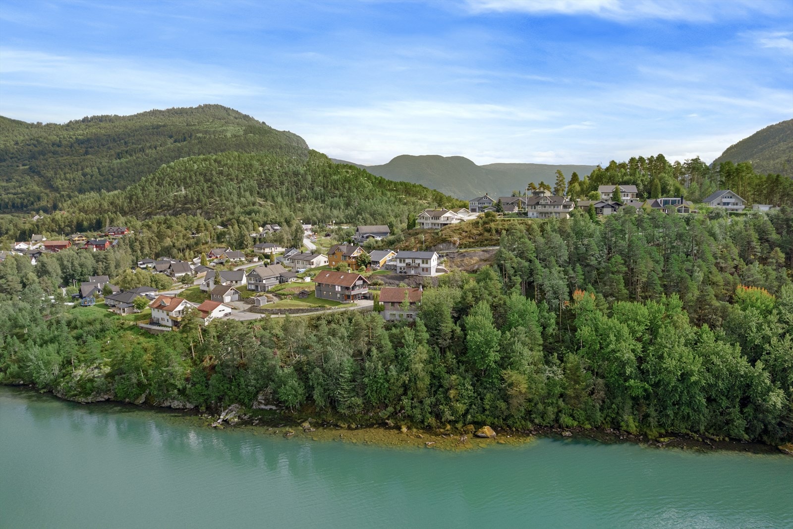 Bustaden har ei flott plassering i ei blindgate i det godt etablerte byggjefeltet Galden Galleribilde