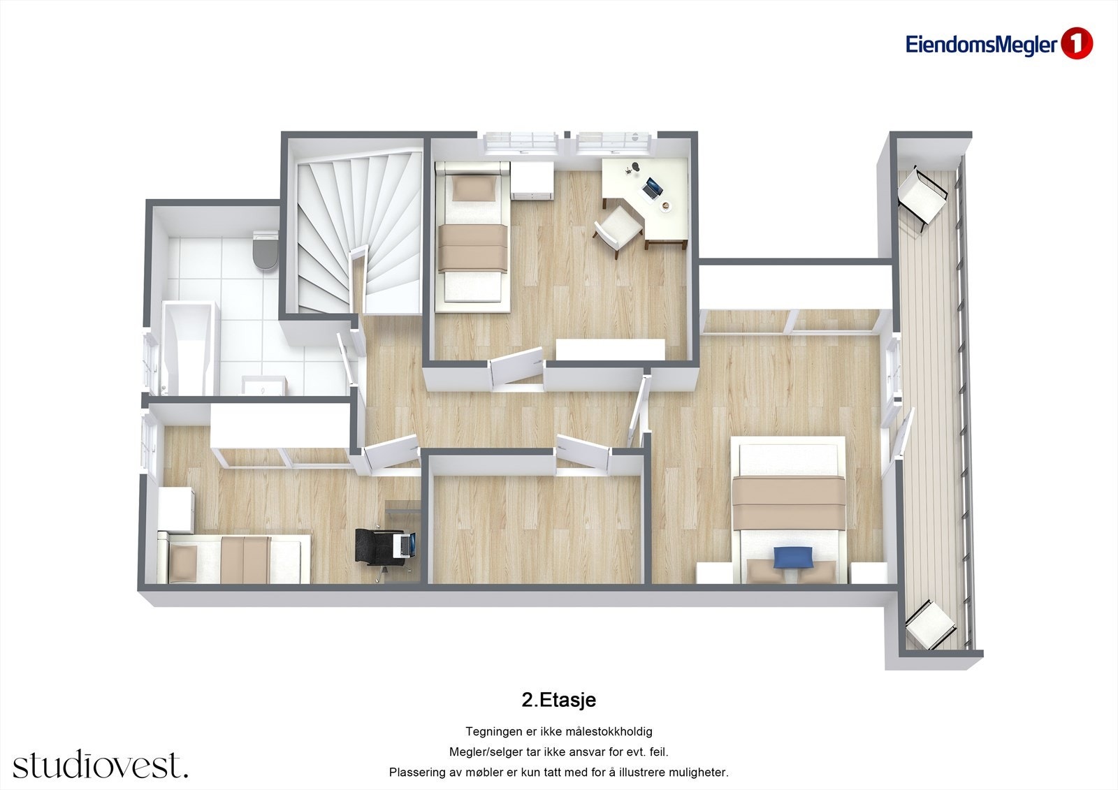 Planskisse (4) Galleribilde