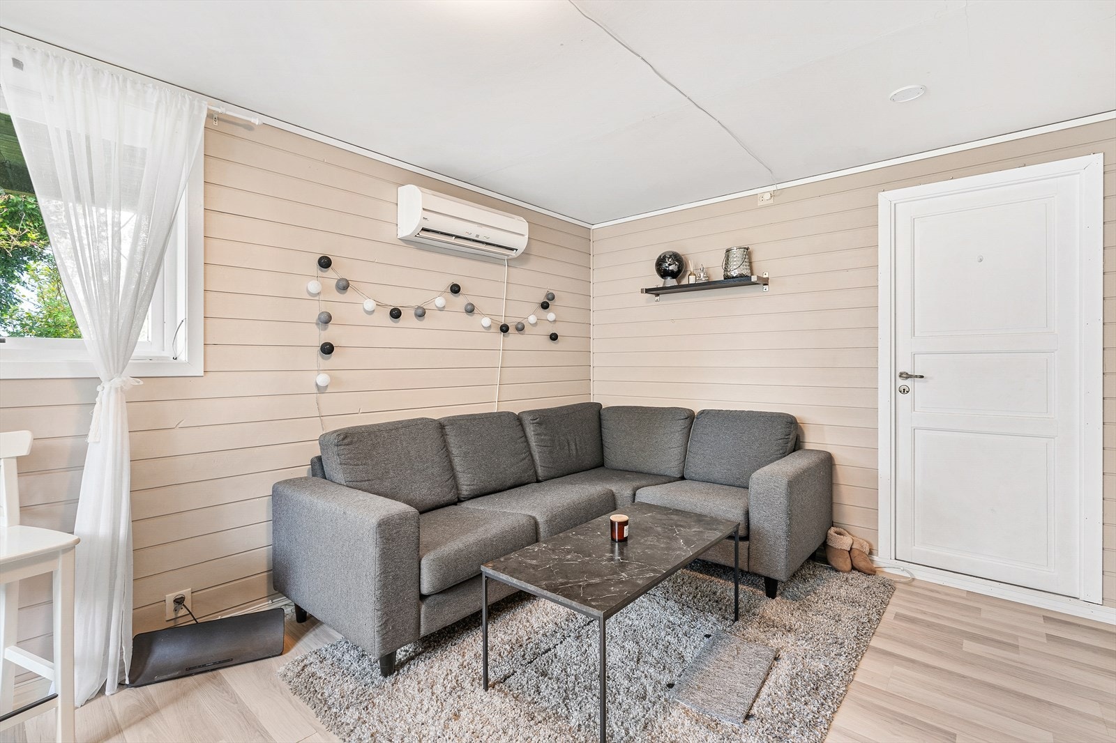 Varmepumpe installert i kjellerstue Galleribilde