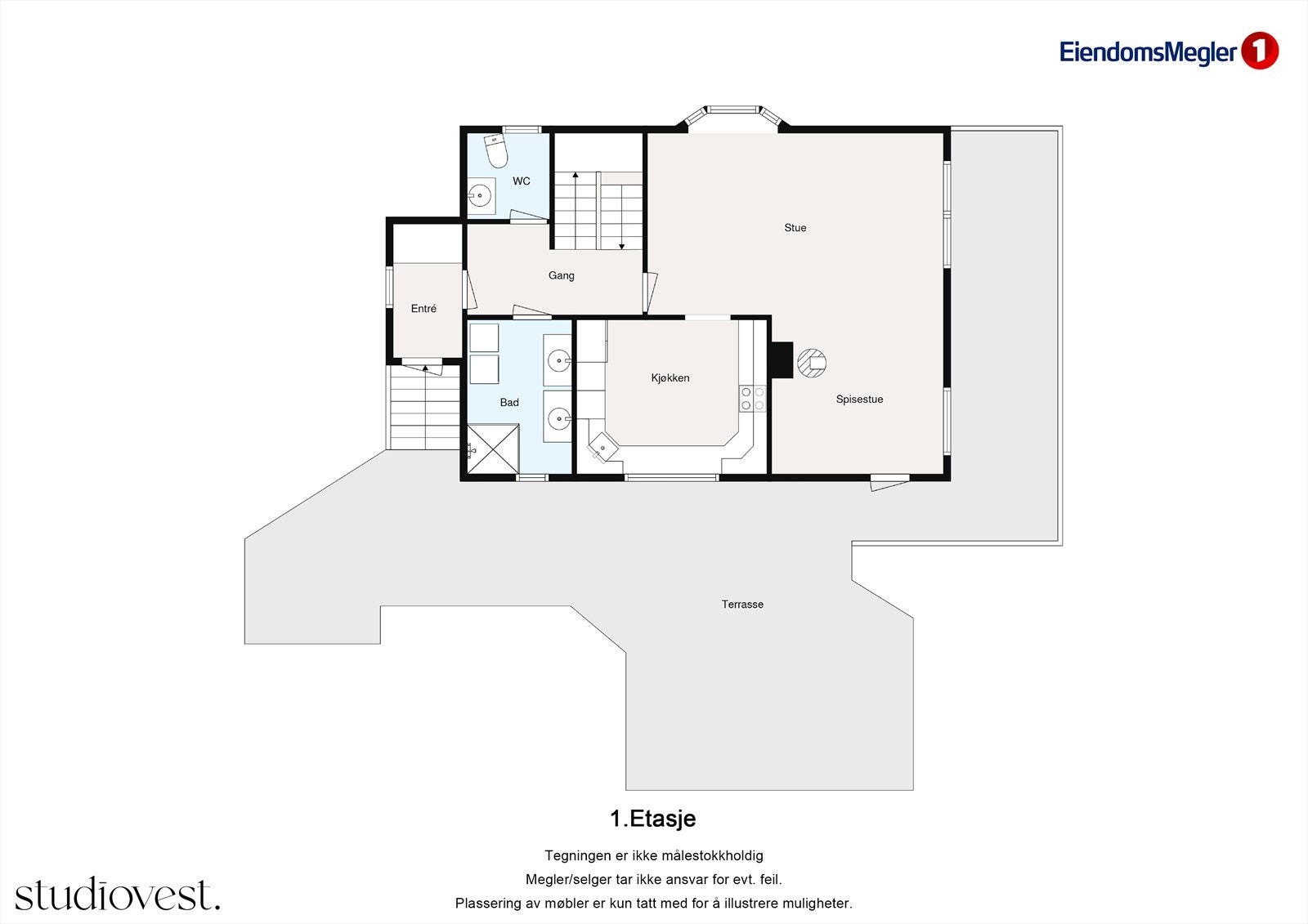 Planskisse Galleribilde