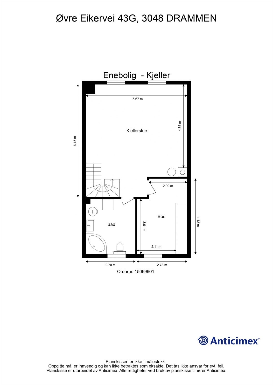 Plantegning - Kjeller Galleribilde