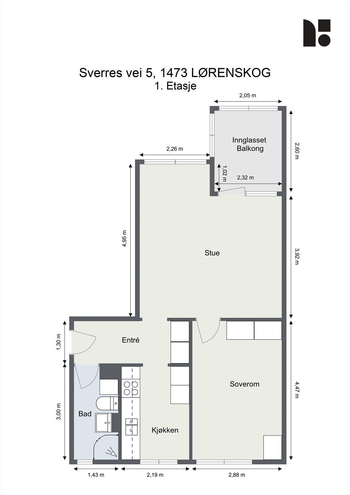 Plantegning. Galleribilde