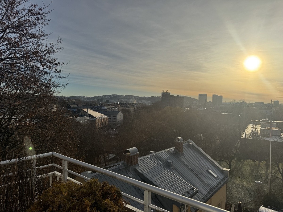 Utsikt balkong Galleribilde