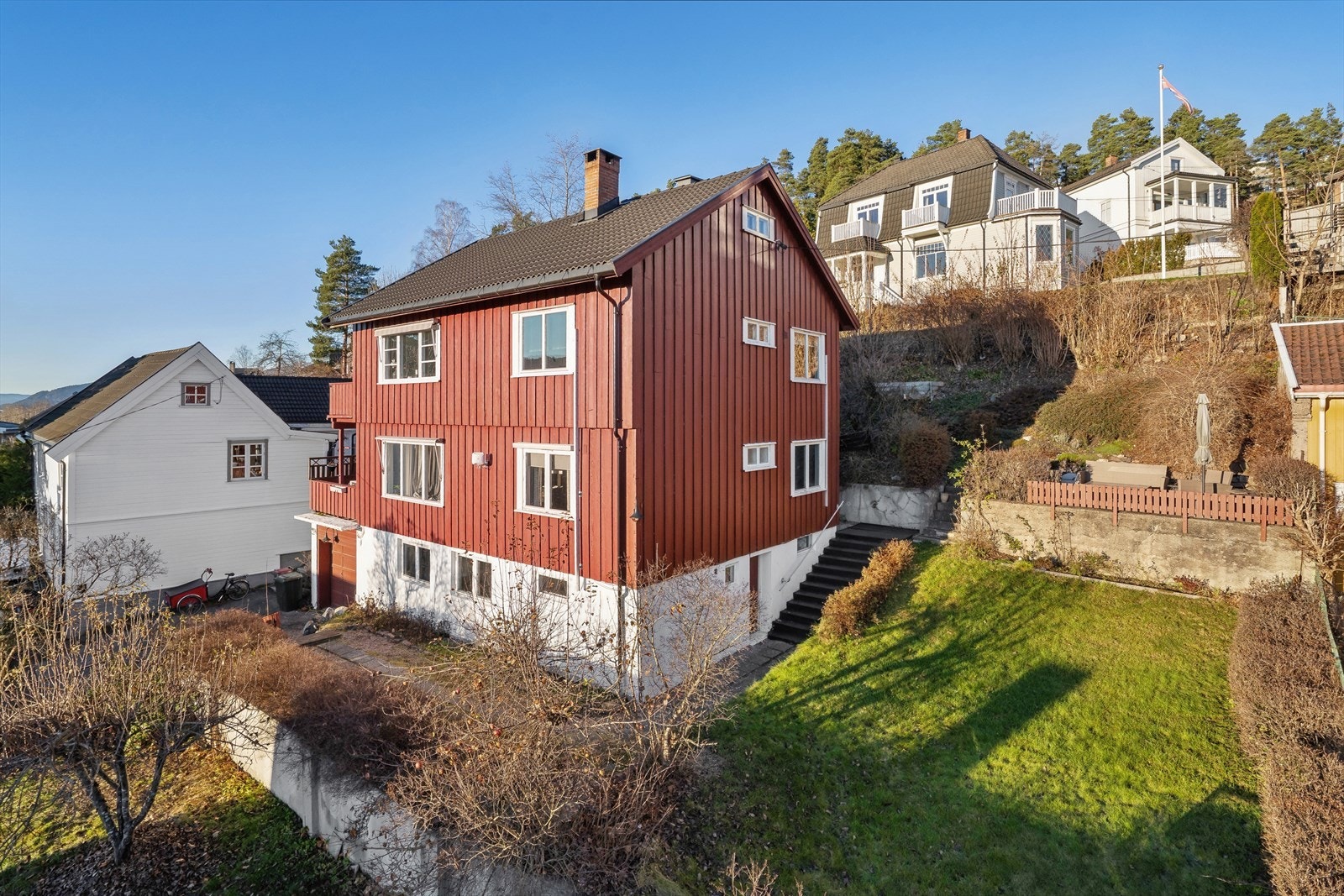 Det er kort vei til Bragernes sentrum med alle fasiliteter. Galleribilde