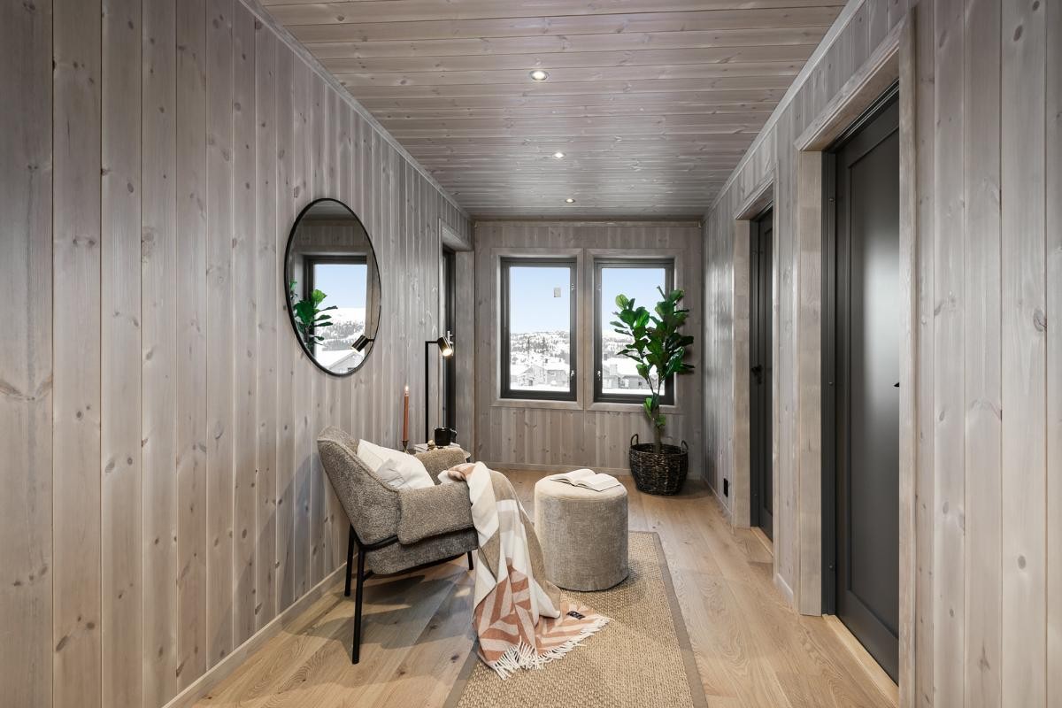 interiørbilder fra tilsvarende hyttemodell Galleribilde