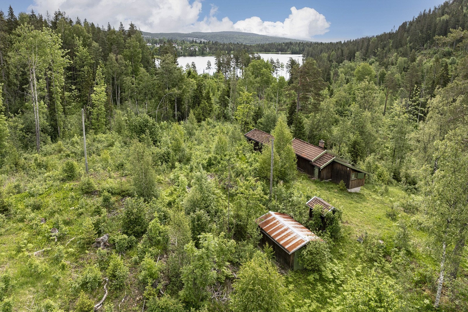 Godt plassert i forhold til flotte bademuligheter på Stordammen Galleribilde