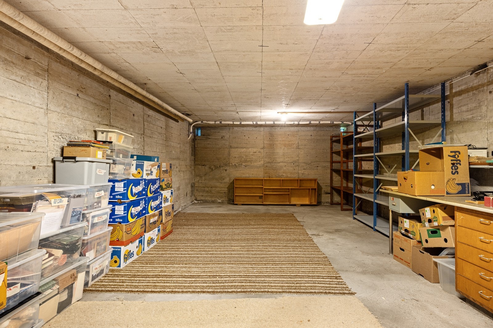 Det er gode muligheter for lagring. Galleribilde