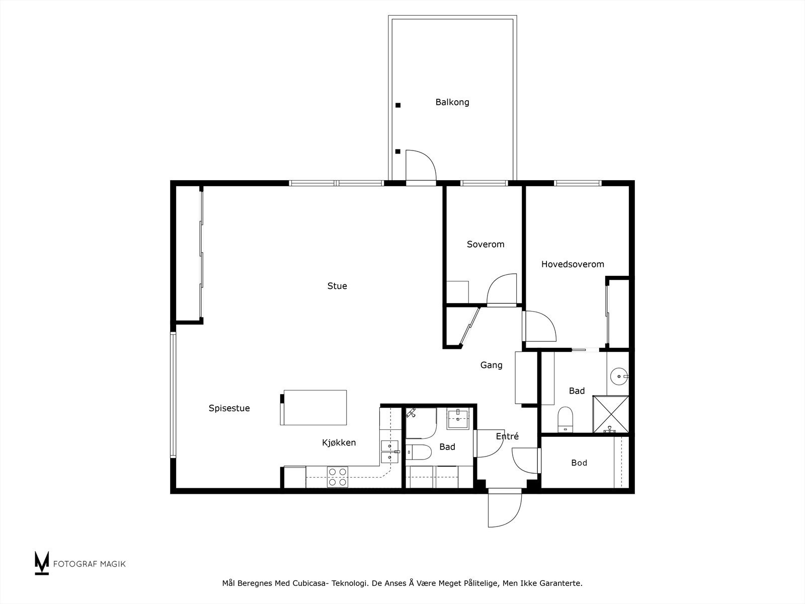 Plantegning. Galleribilde