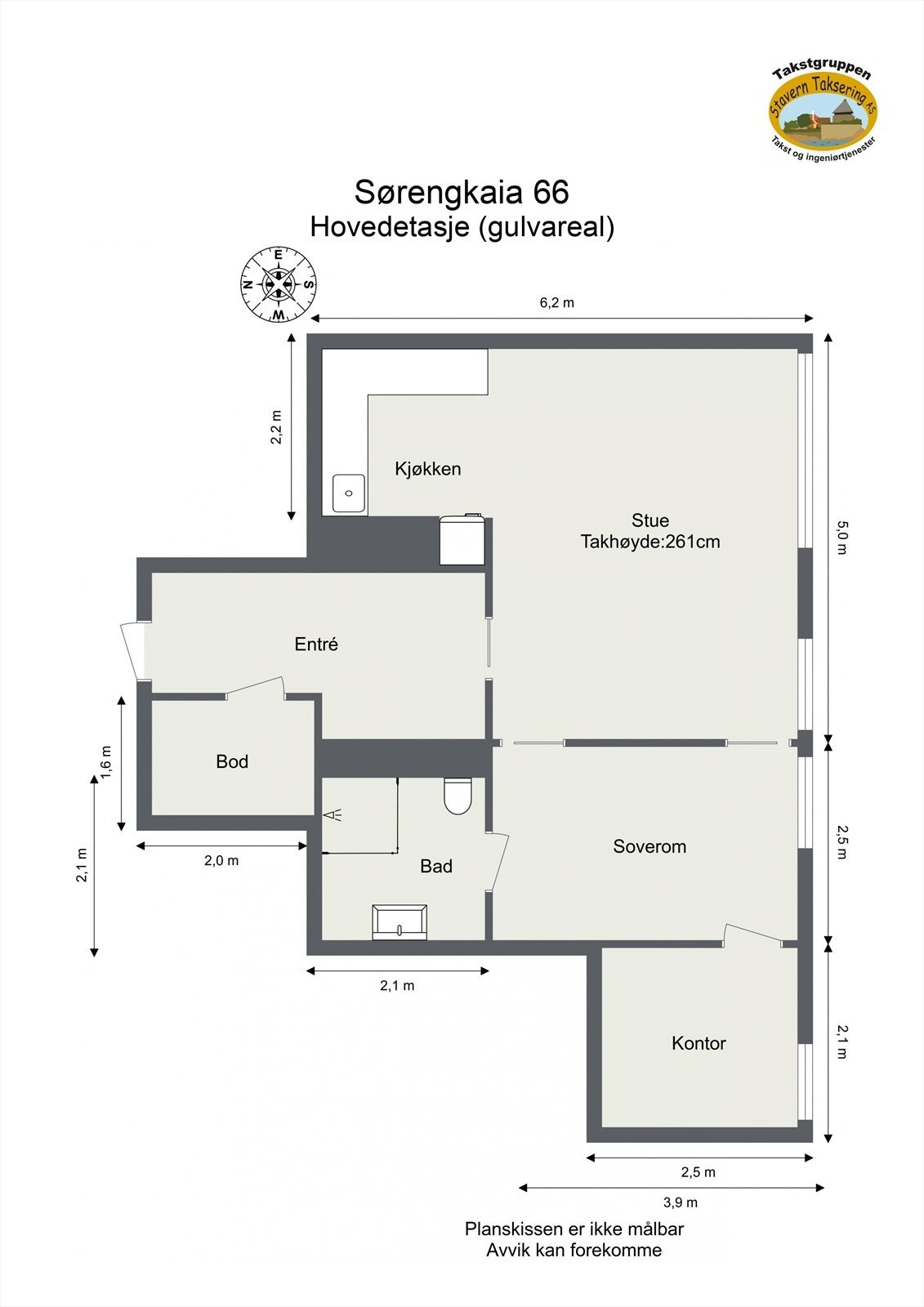 Plantegning. Avvik kan forekomme Galleribilde