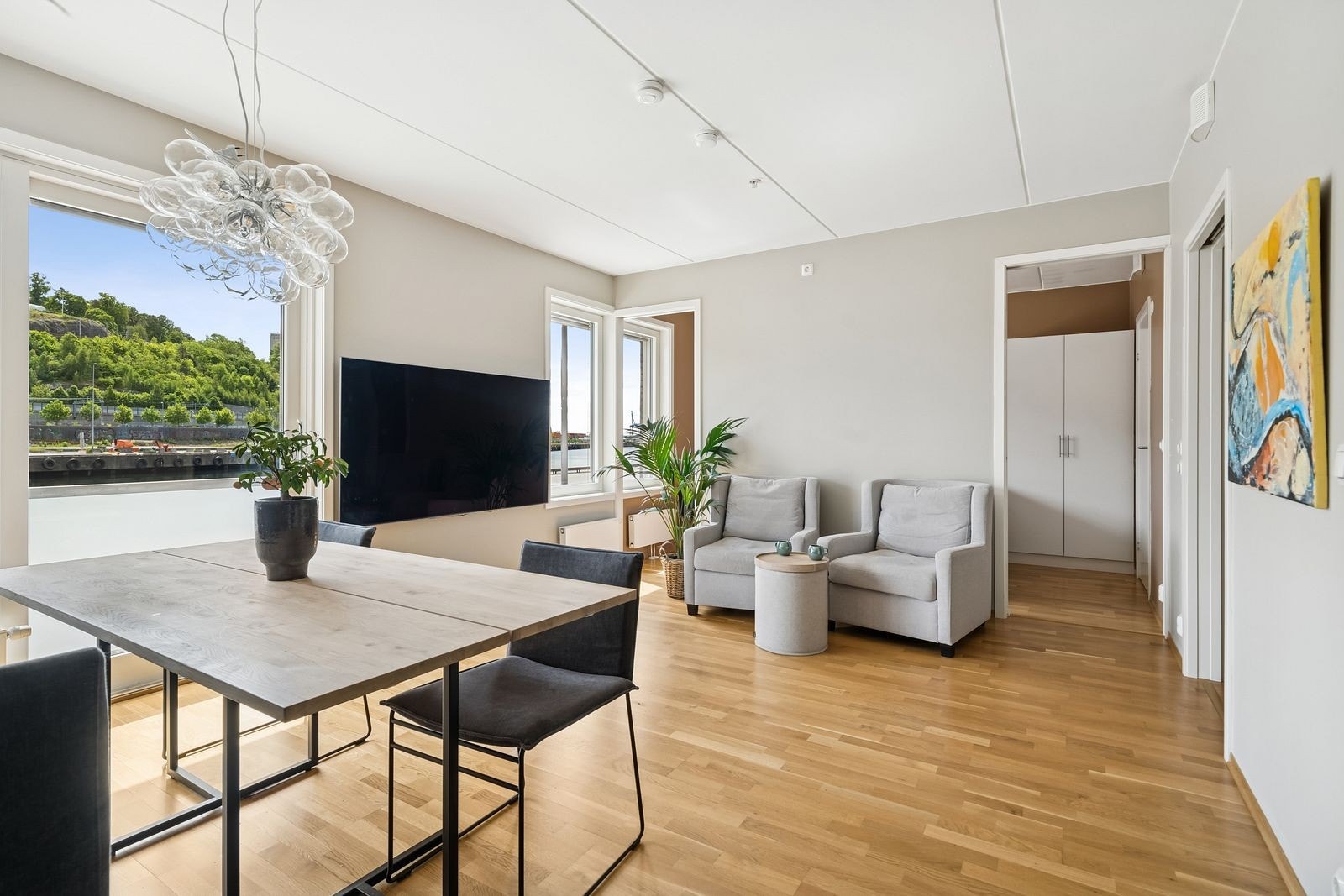 Á-konto fjernvarme betales gjennom felleskostnadene. Galleribilde