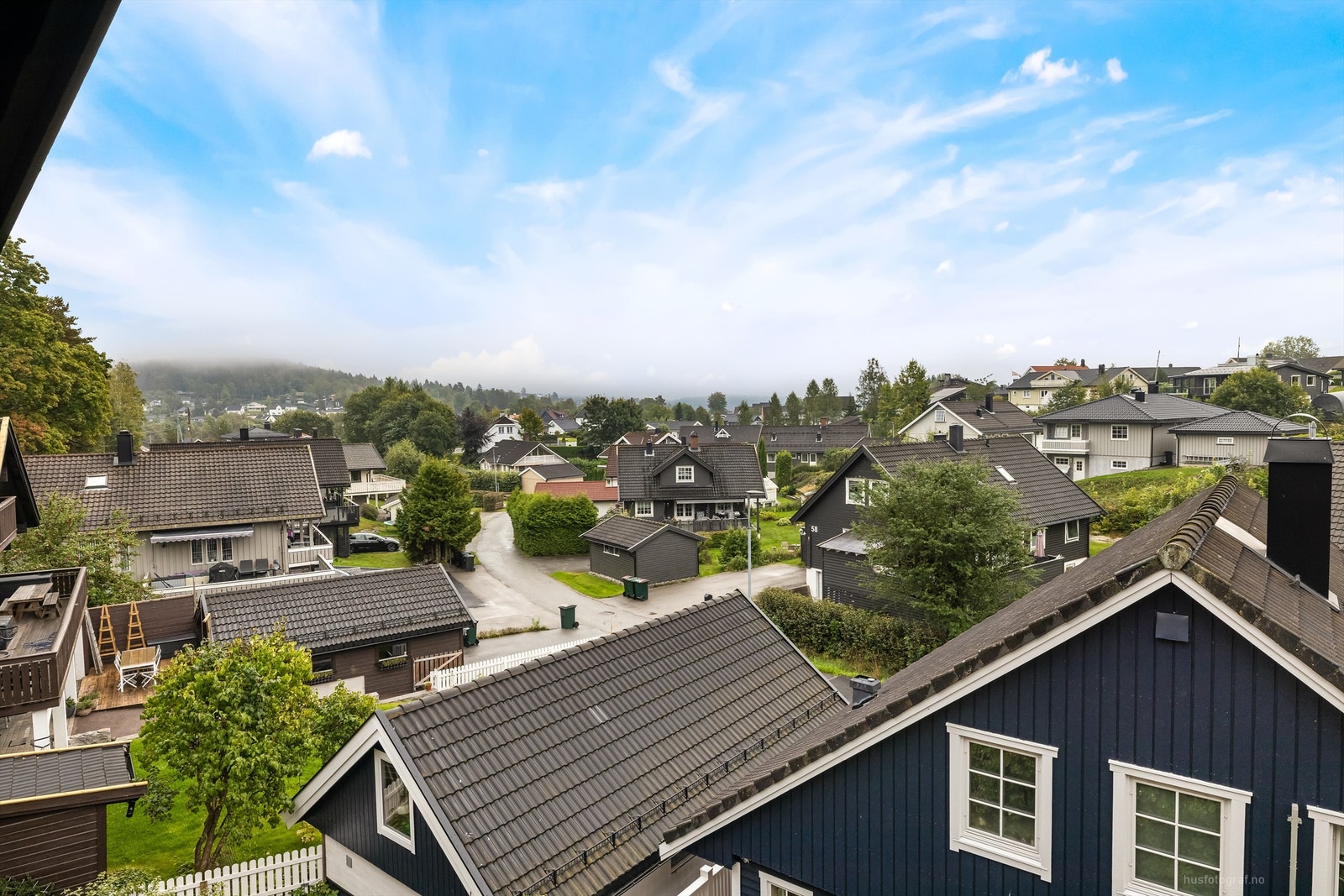 Utsikt fra verandaen Galleribilde