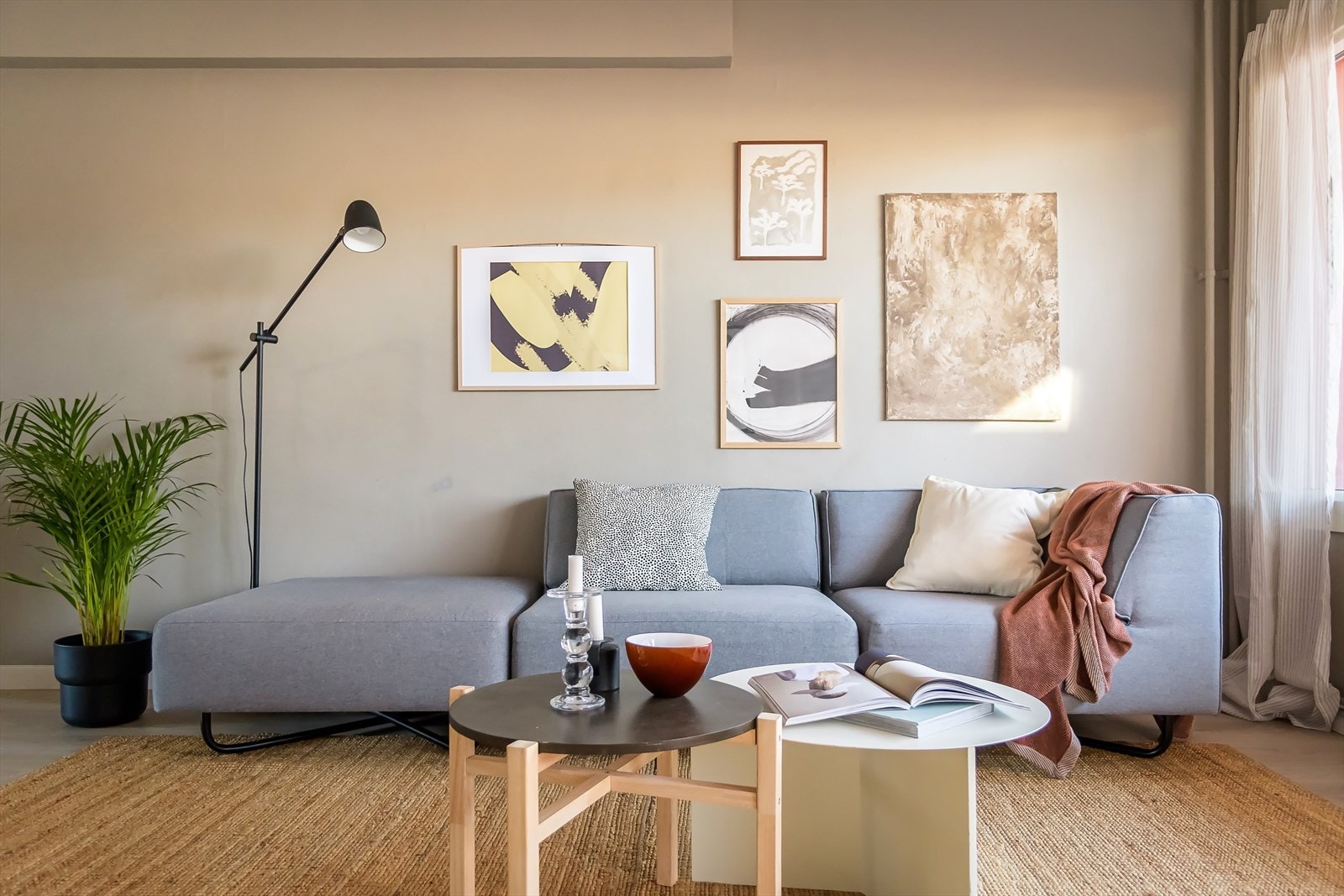 Her kan du enkelt sette ditt eget preg med møblering. Galleribilde