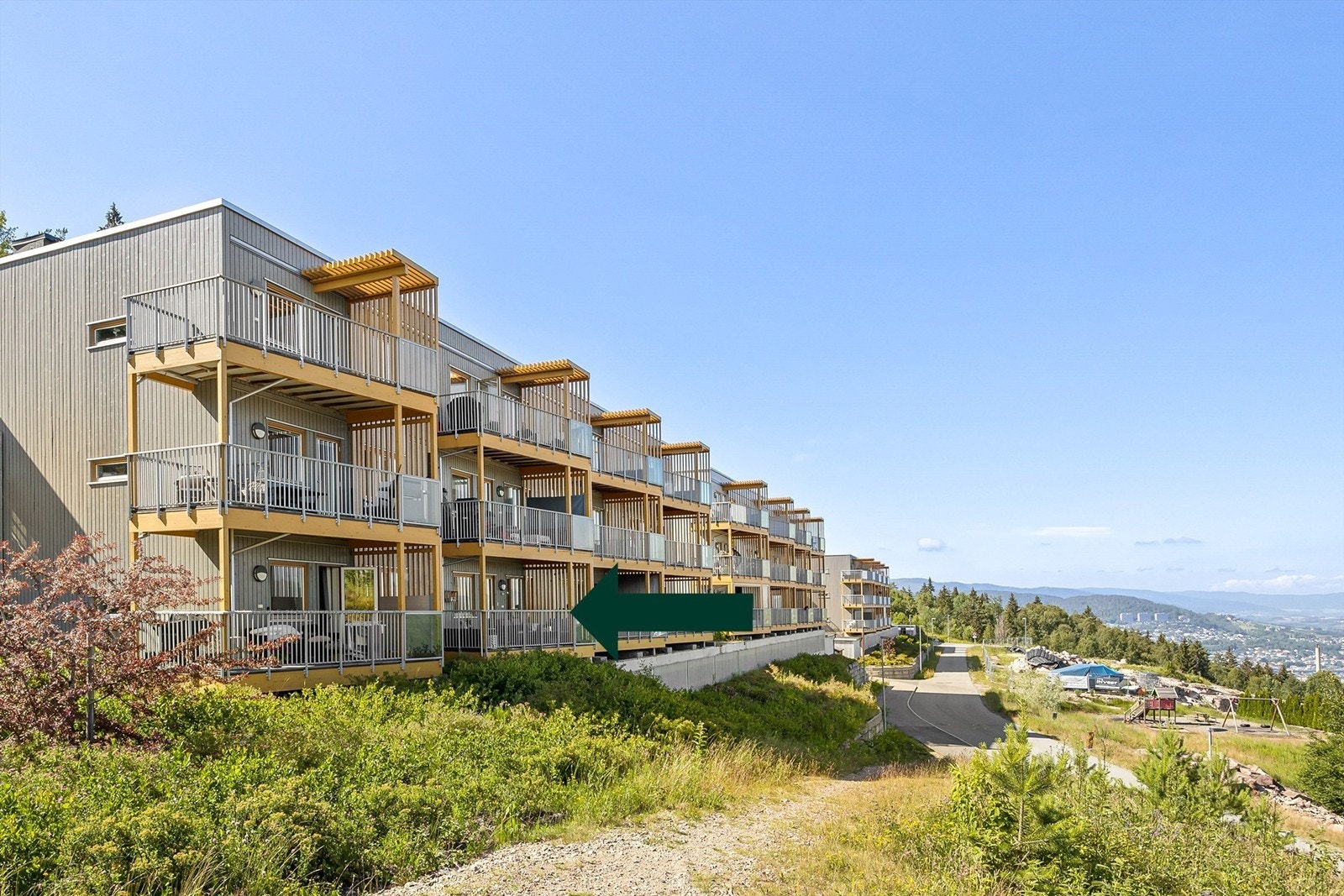 Pen og gjennomgående 3-roms eierleilighet i 1. etasje. Foto: Stine Prøitz Jørgensen Galleribilde