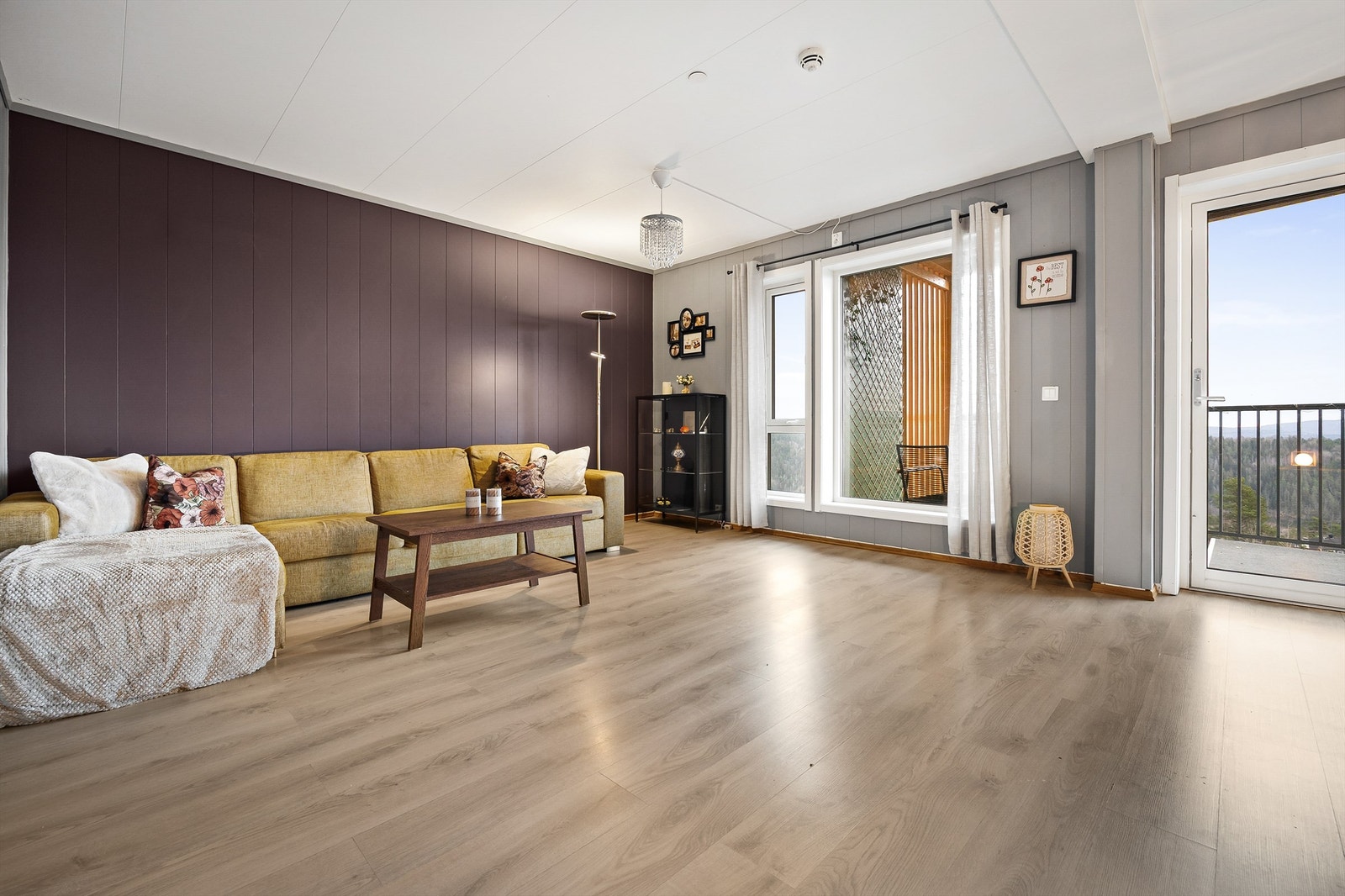 Balansert ventilasjonsanlegg i leiligheten Galleribilde