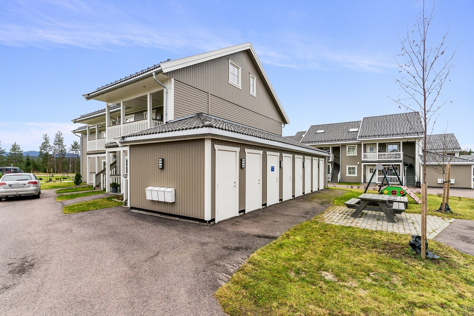 Det medfølger en utvendig bod. Galleribilde