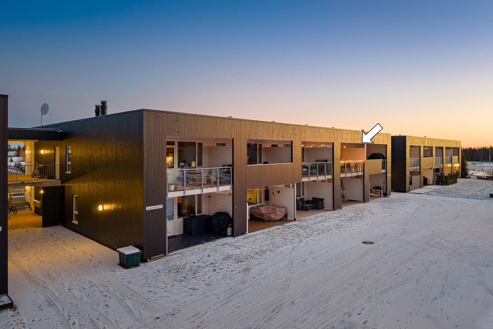 Leiligheten har en god intern beliggenhet i sameiet. Galleribilde