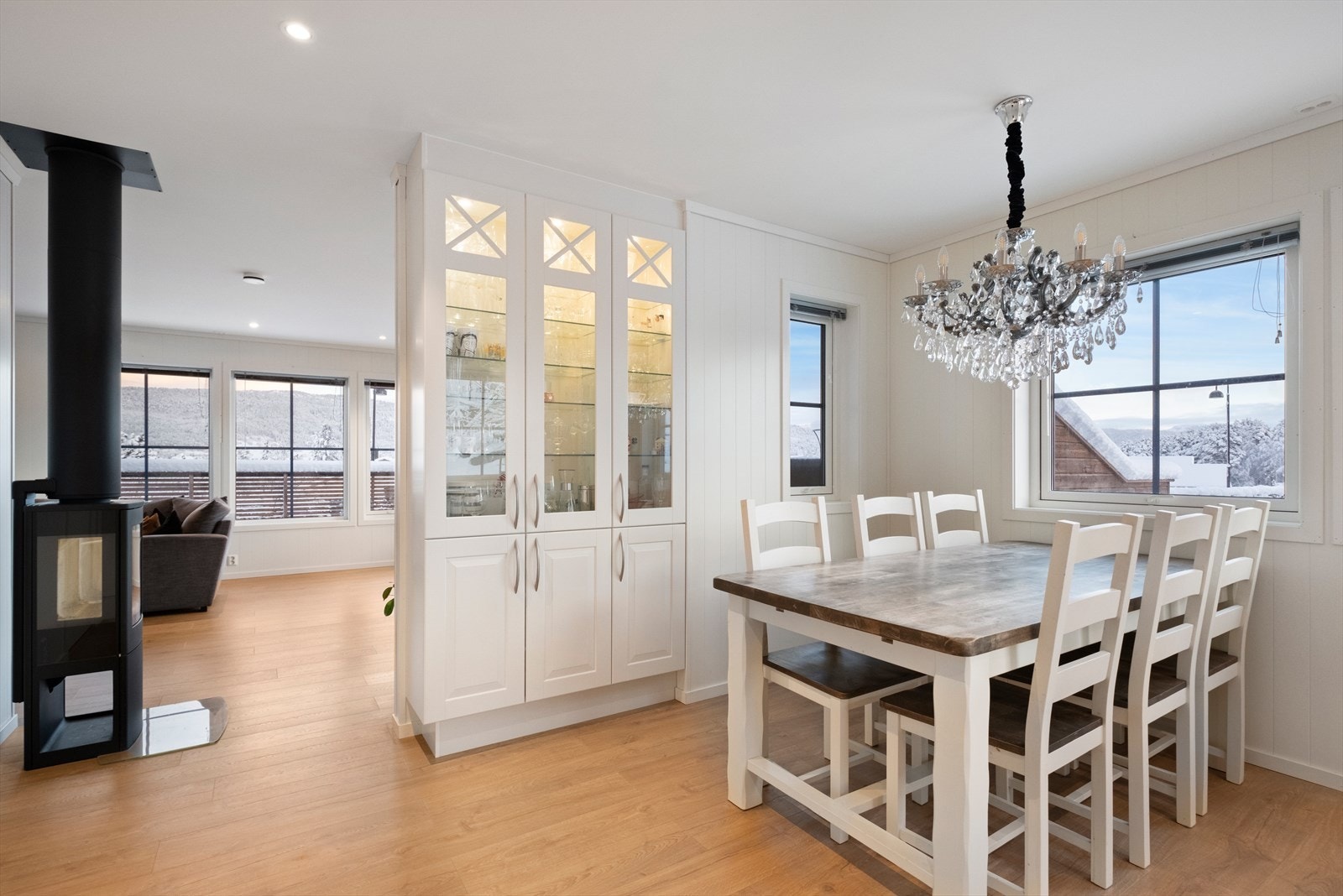 Det er installert fiber i boligen. Galleribilde