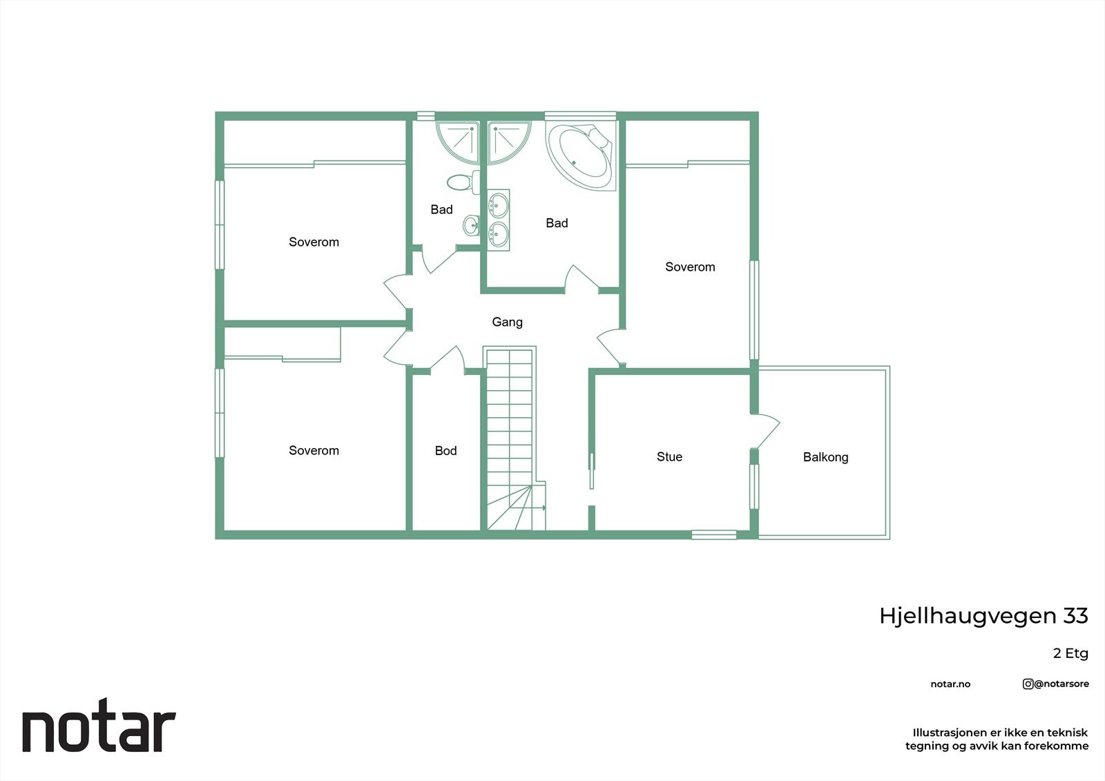 2. Etasje Galleribilde