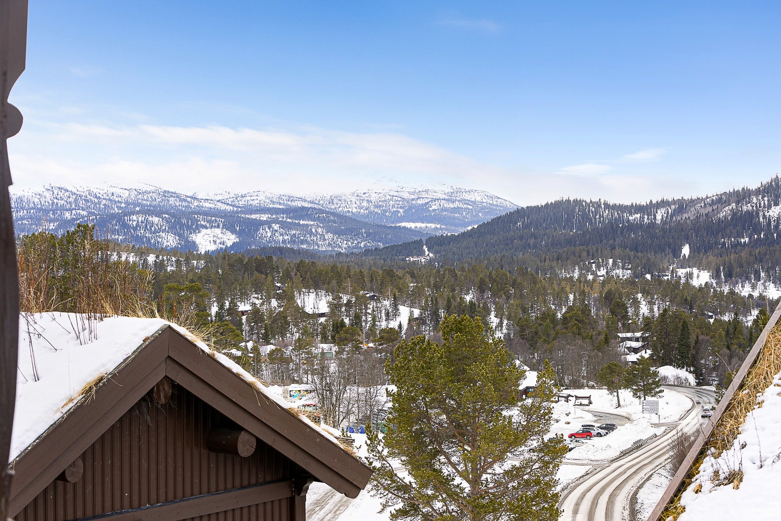 Flott utsikt Galleribilde