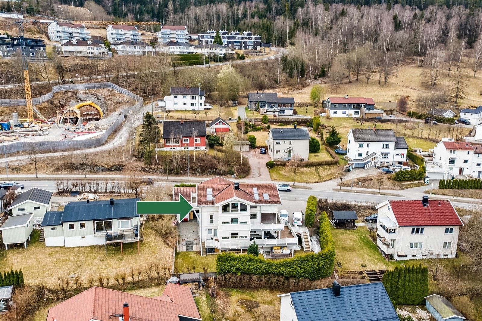 Det er gangavstand til barnehager, barneskole og ungdomsskole Galleribilde