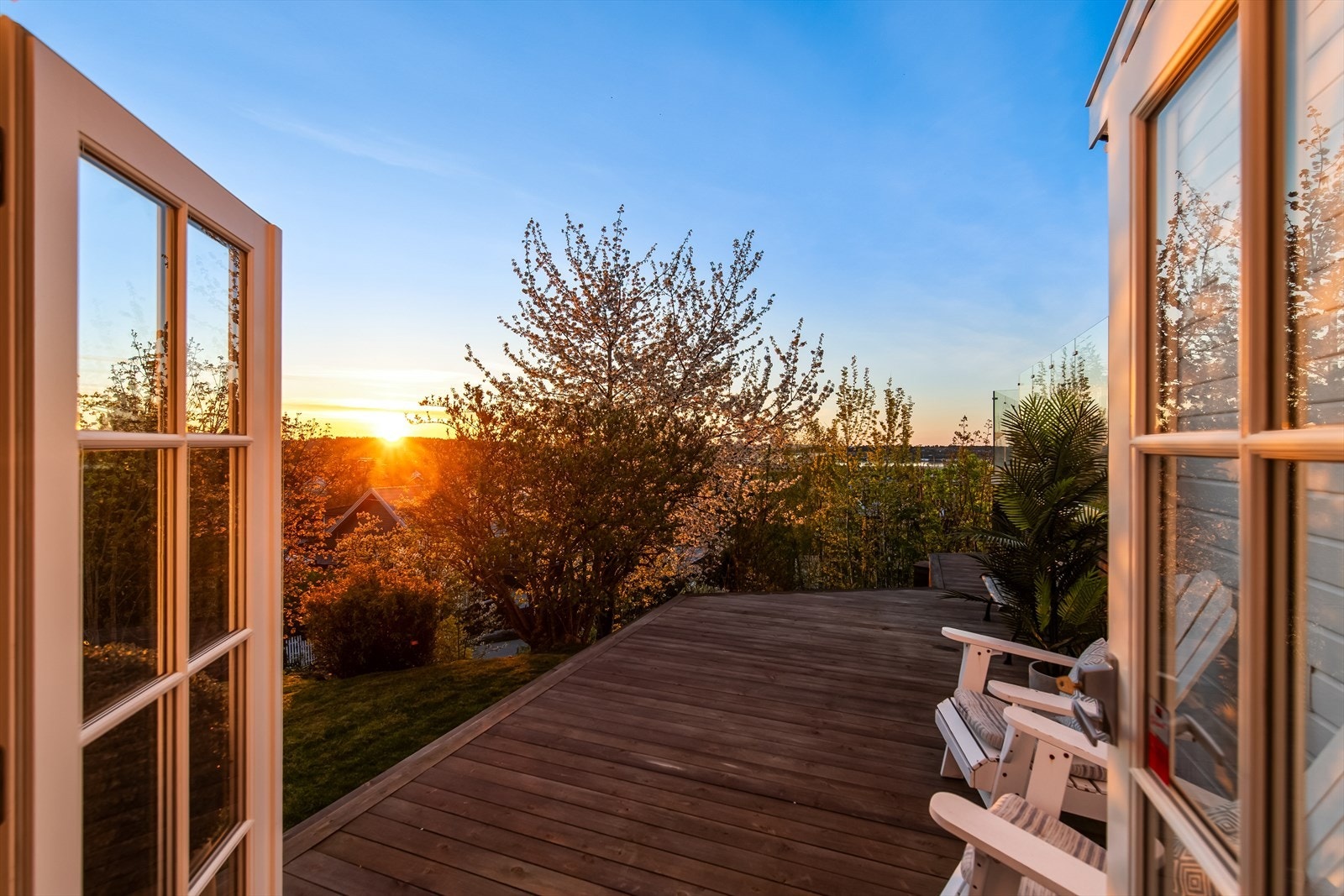 Det perfekte stedet for morgenkaffen. Galleribilde