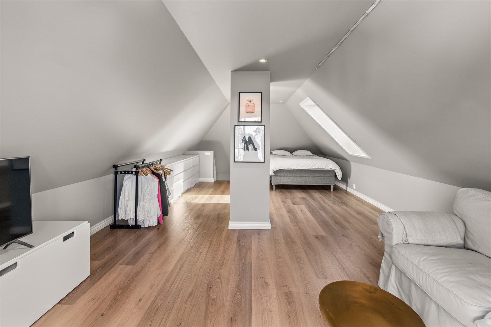 Plass til gjesteseng. Galleribilde