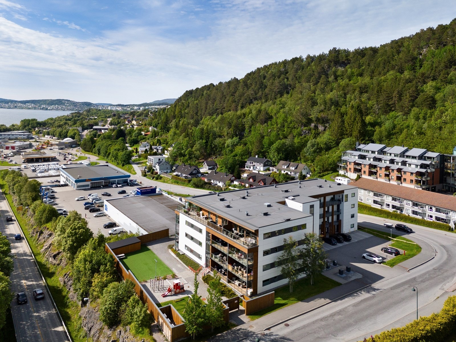 Dronebilde Galleribilde