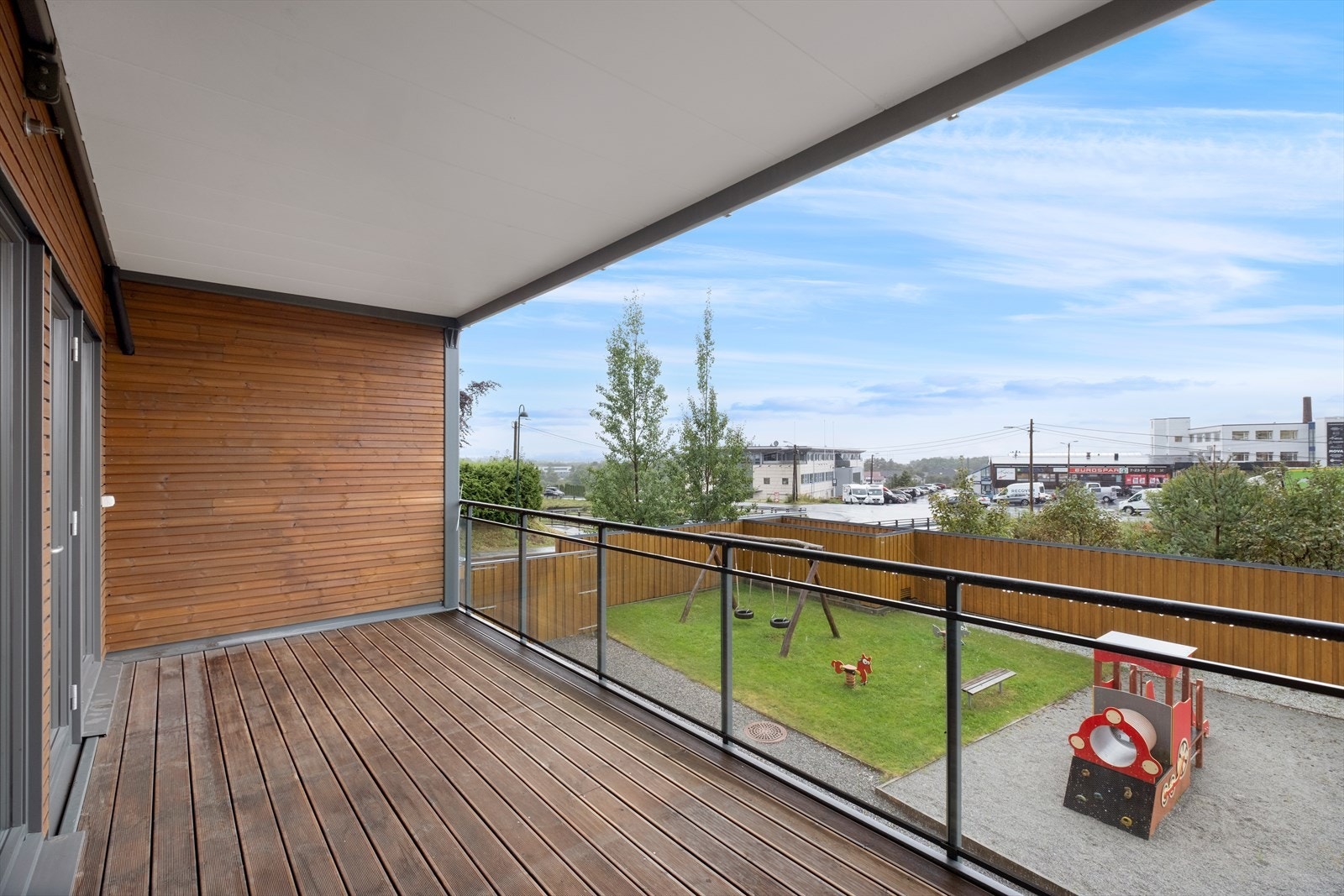 Sydvendt veranda Galleribilde