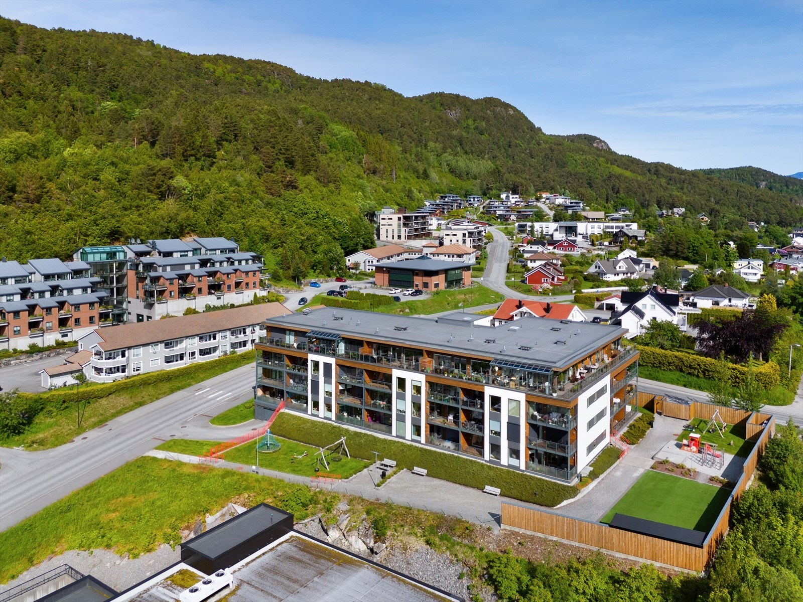 Dronebilde Galleribilde