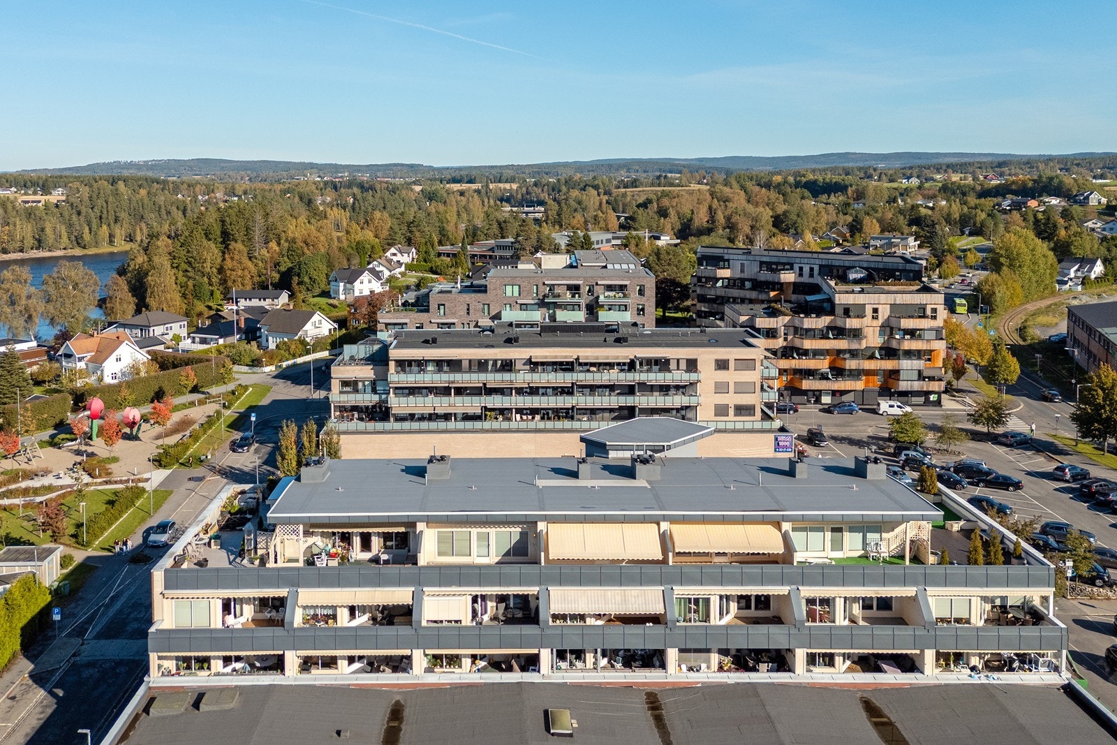 Leiligheten har vestvendt balkong Galleribilde