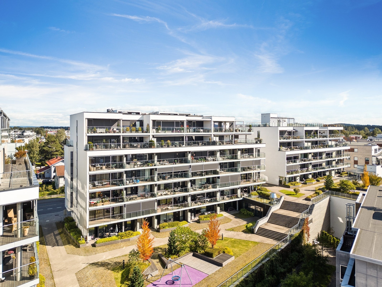 Leiligheten er oppført i 2017, og holder en god, moderne standard. Galleribilde