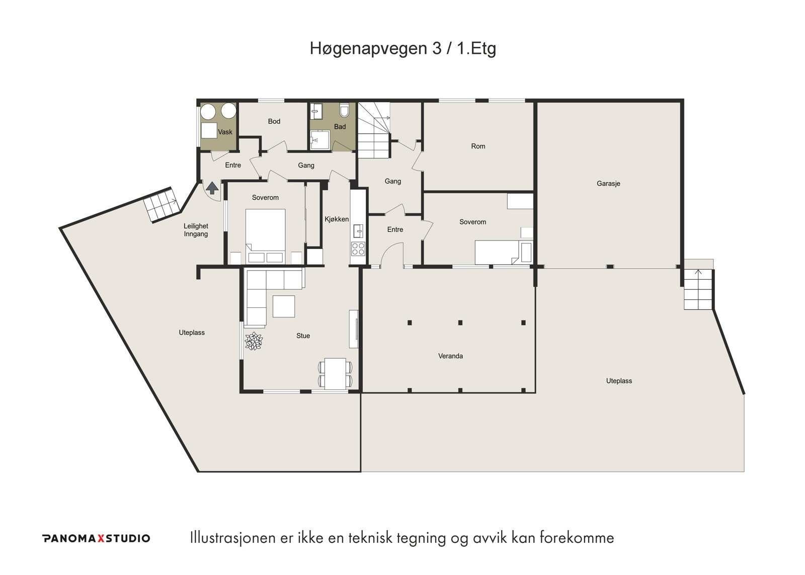 Høgenapvegen 3 (62) Galleribilde