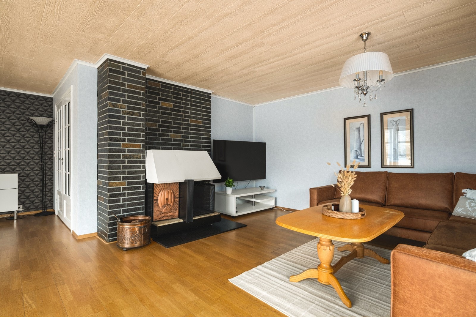 Boligen ble renovert og påbygd i 1998. Galleribilde