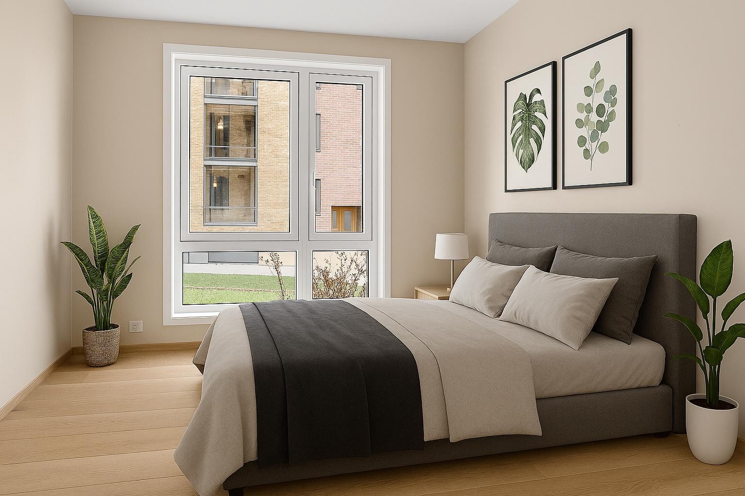 Boligen har 2 soverom (Digital styling) Galleribilde