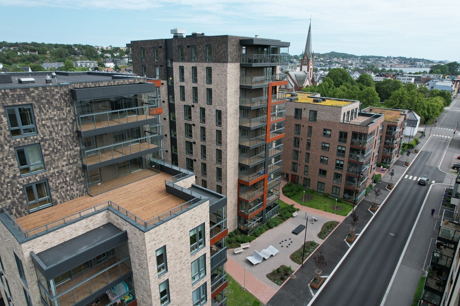 Oversiktsbilde Nybyen. Galleribilde