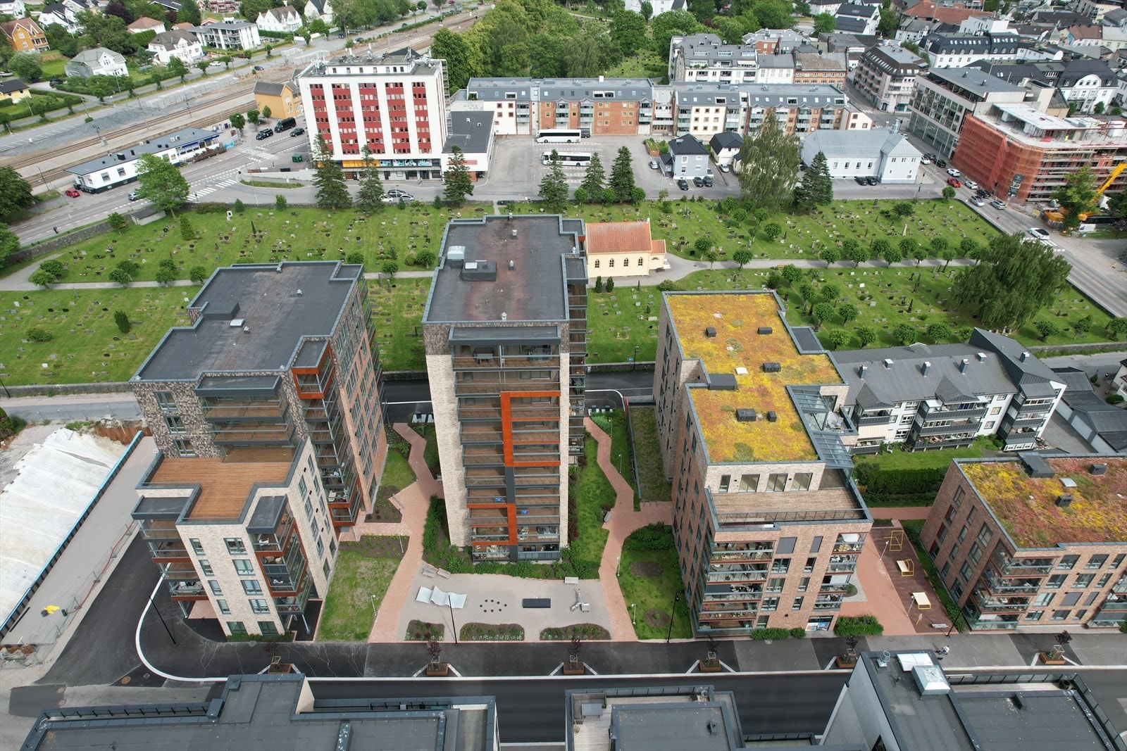 Oversiktsbilde Nybyen Galleribilde