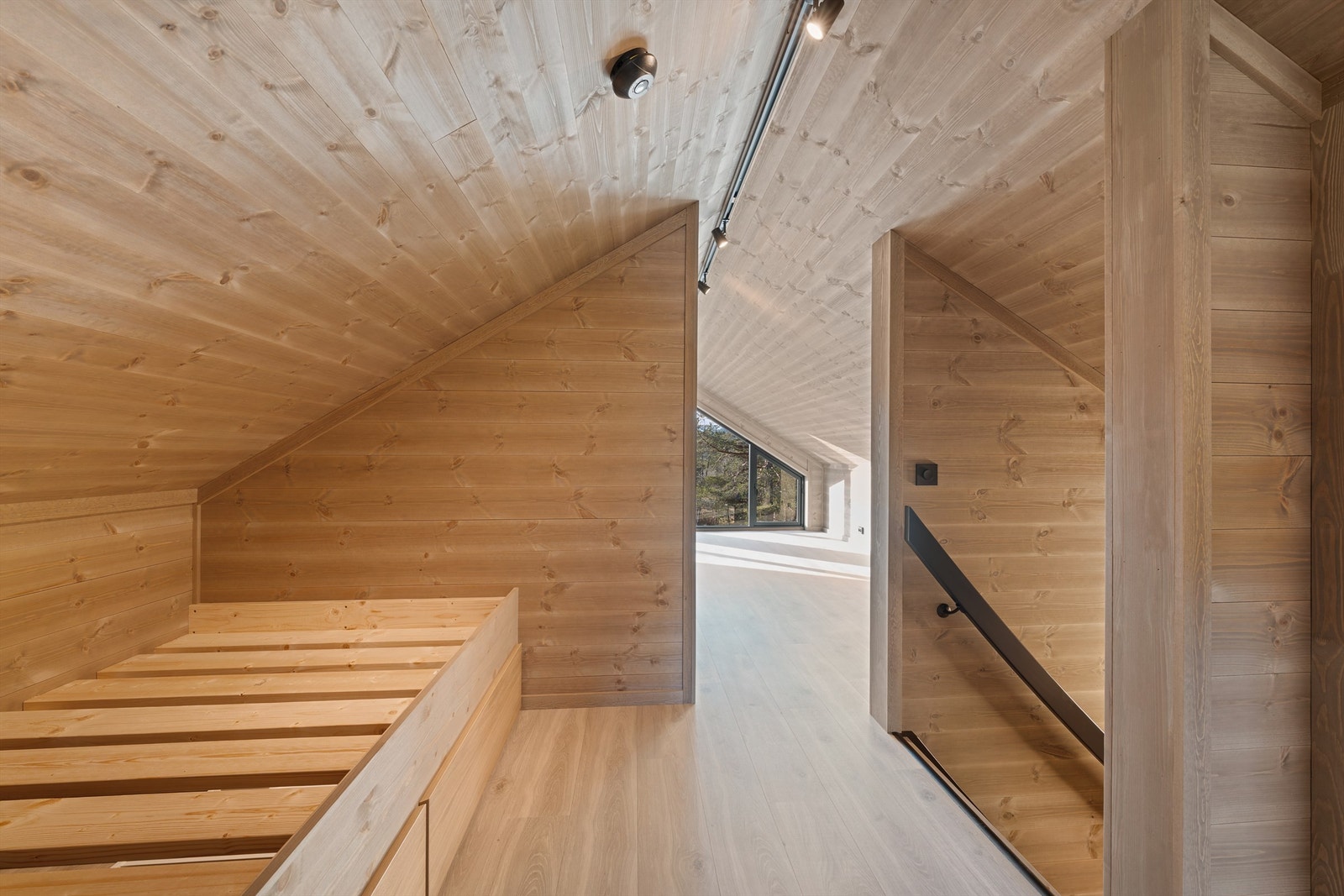 Sovealkove (Bilde fra tilsvarende hytte). Galleribilde