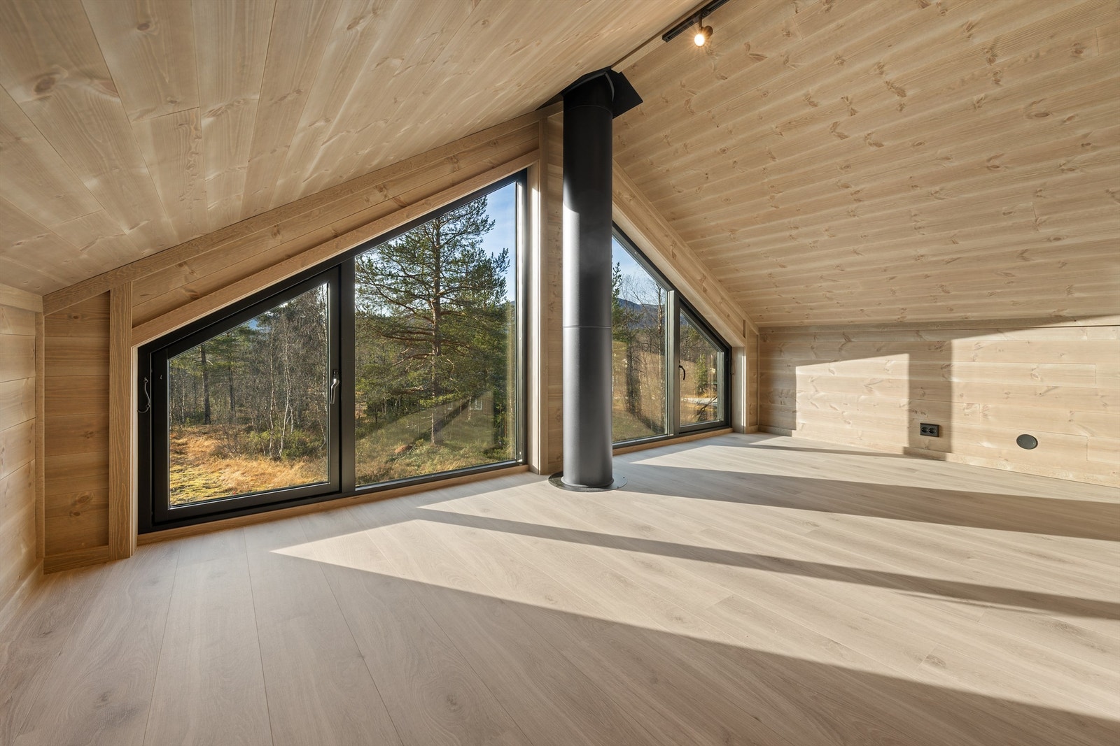 Loftsstue. (Bilde fra tilsvarende hytte). Galleribilde