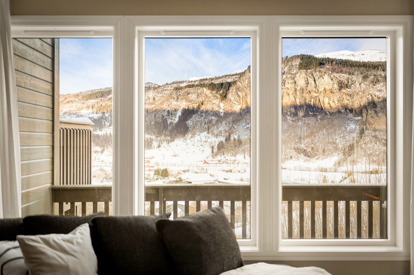 - Unik og naturskjønn utsikt som endrer seg kontinuerlig med årstidene - Galleribilde