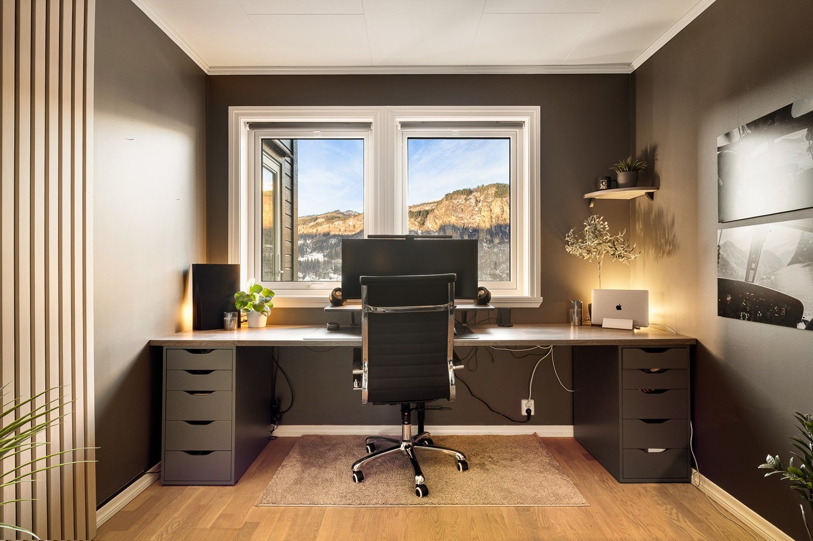 - Her kan man innrede med ønsket dobbeltseng og øvrig møblement - Galleribilde