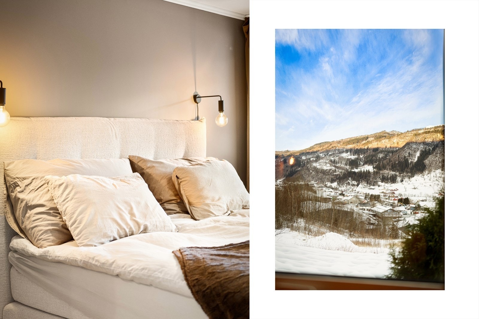 - Også her får du den nydelige, naturskjønne utsikten - Galleribilde