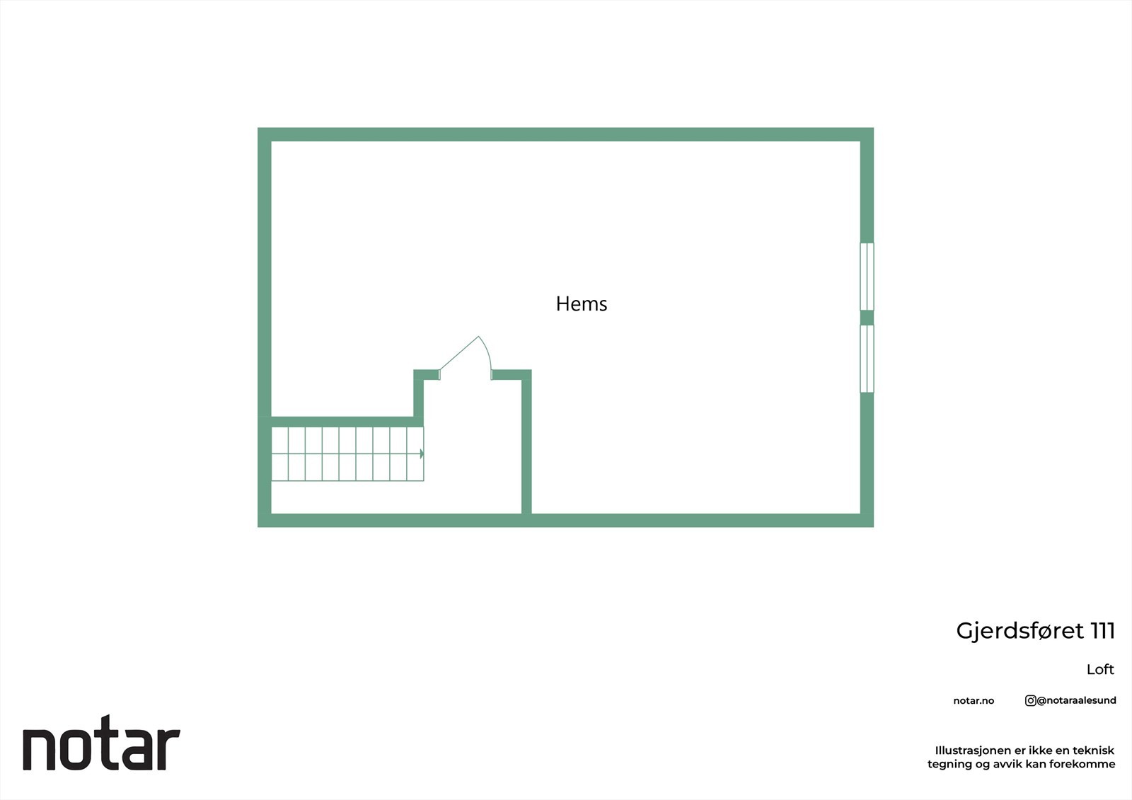 Gjerdsføret 111 Hems Galleribilde